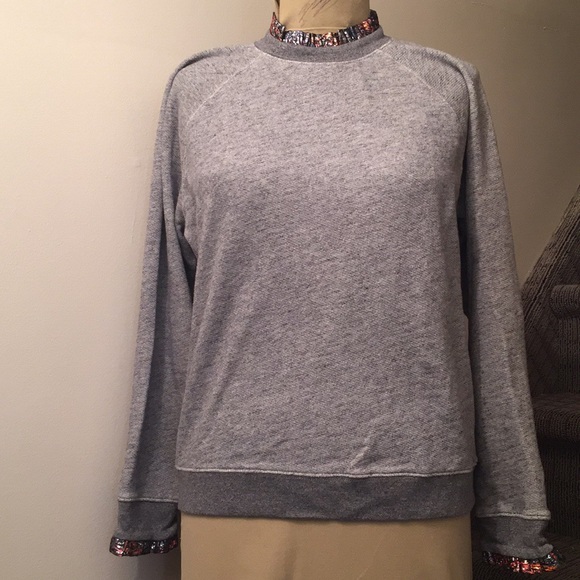 J Crew ruffled sweatshirt - Picture 2 of 7